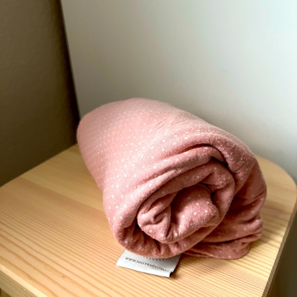solly baby Other Solly Baby Swaddle Pink With White Polka Dot
